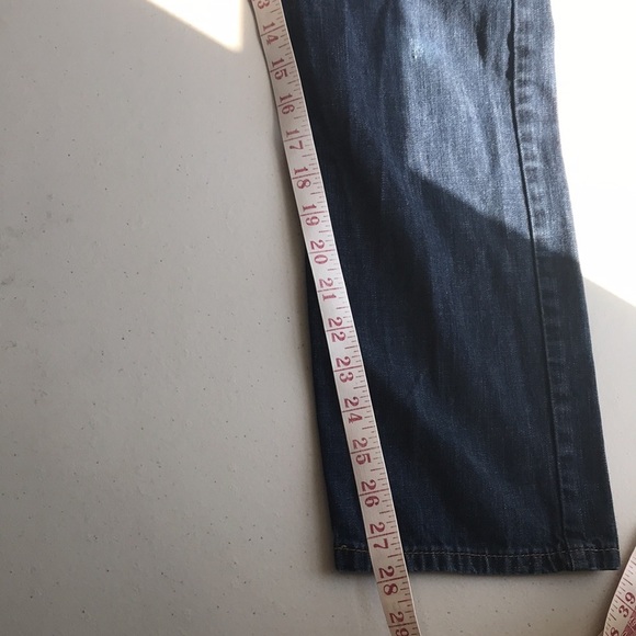 Levi’s 514 straight leg dark wash mid to high rise jeans 28 - Picture 14 of 14